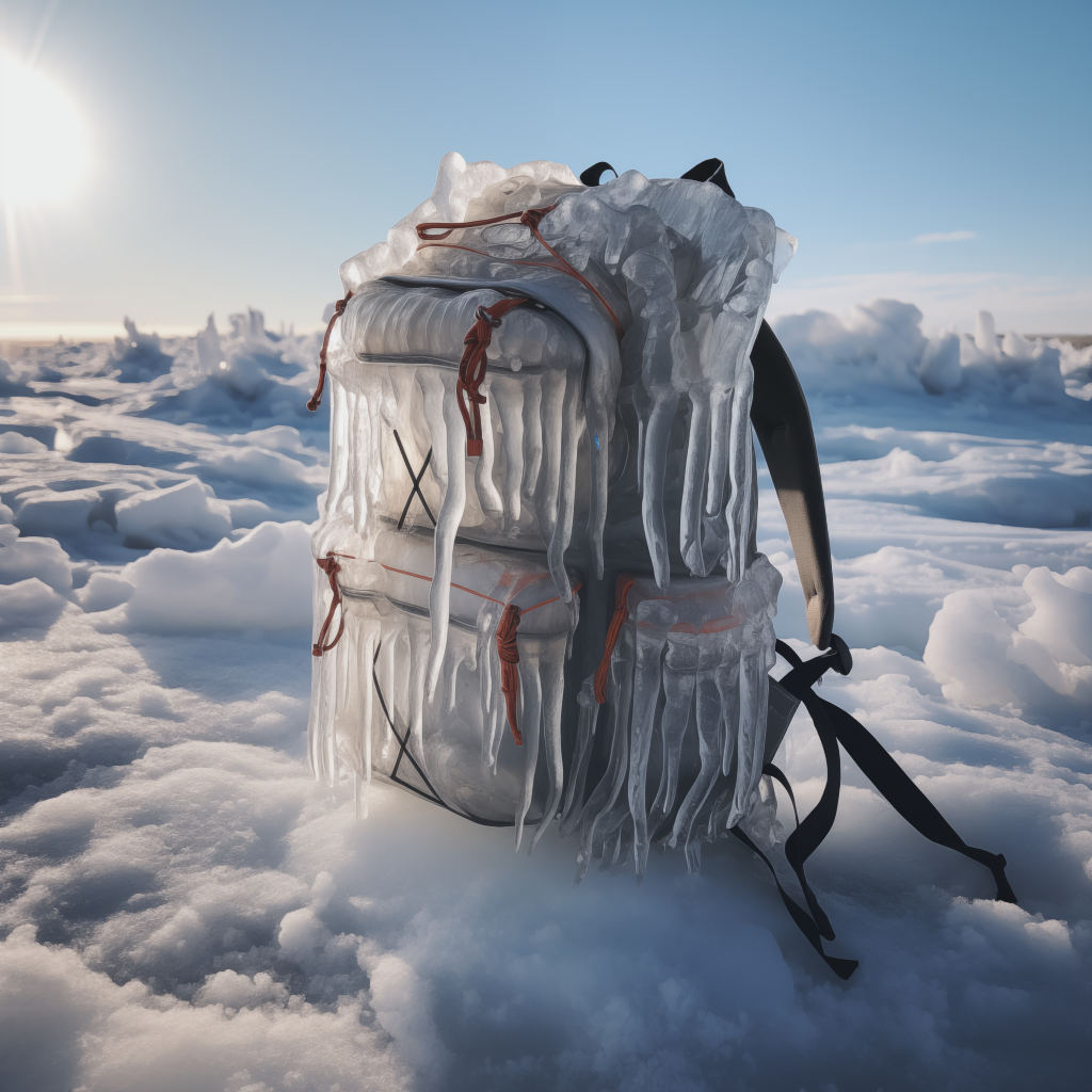 ekaterinasverdlova_The_backpack_is_frozen_in_the_ice_it_is_cove_51b3f306-d9e7-4af9-bf44-77e1c809dd15.png